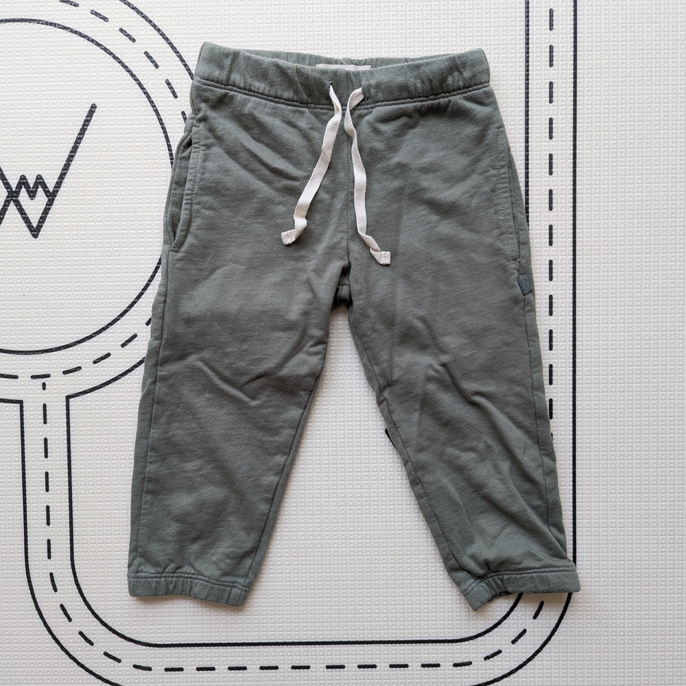 Les Gamins Baby Jogger Pants 18-24M Olive Stone